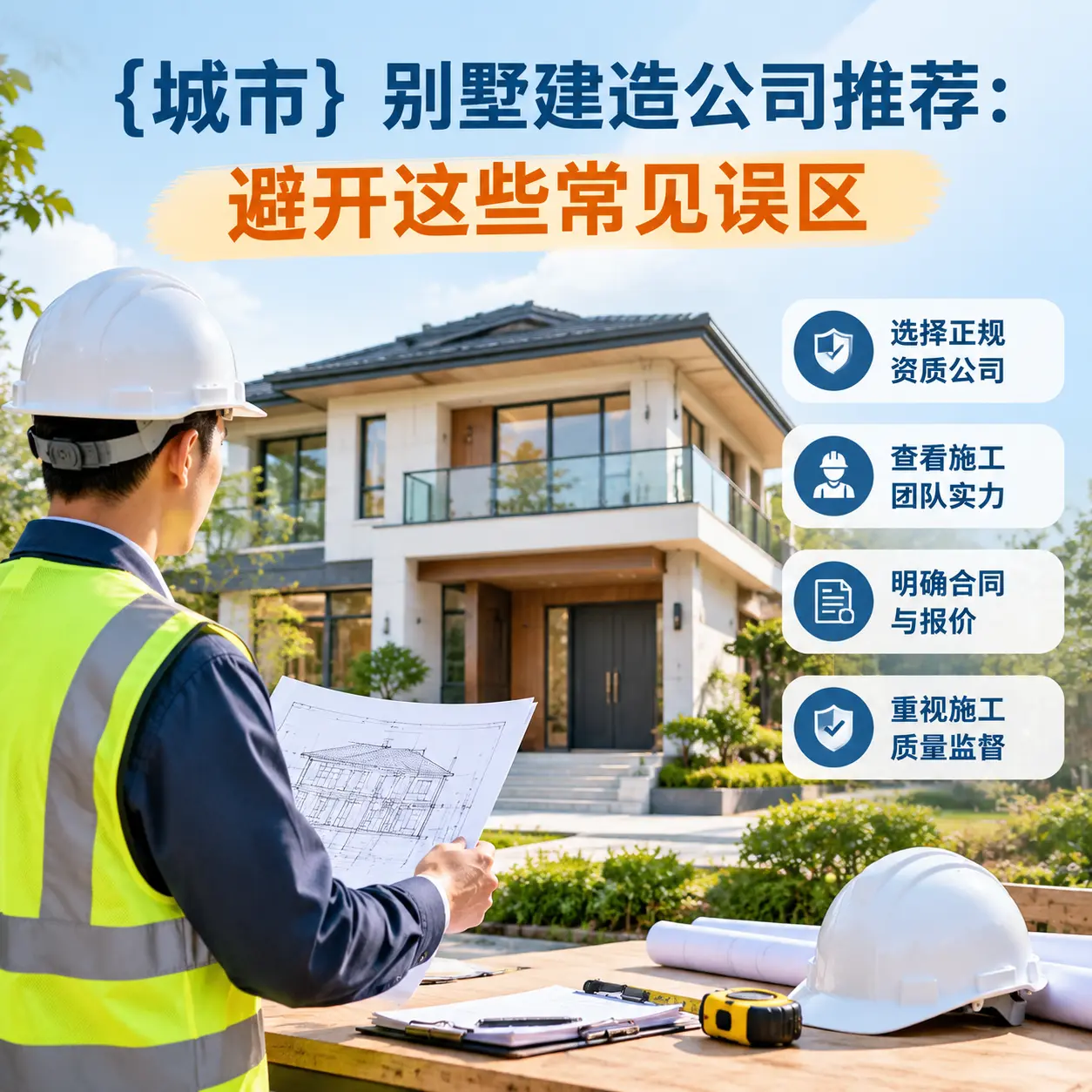 开阳 别墅建造公司推荐:避开这些常见误区