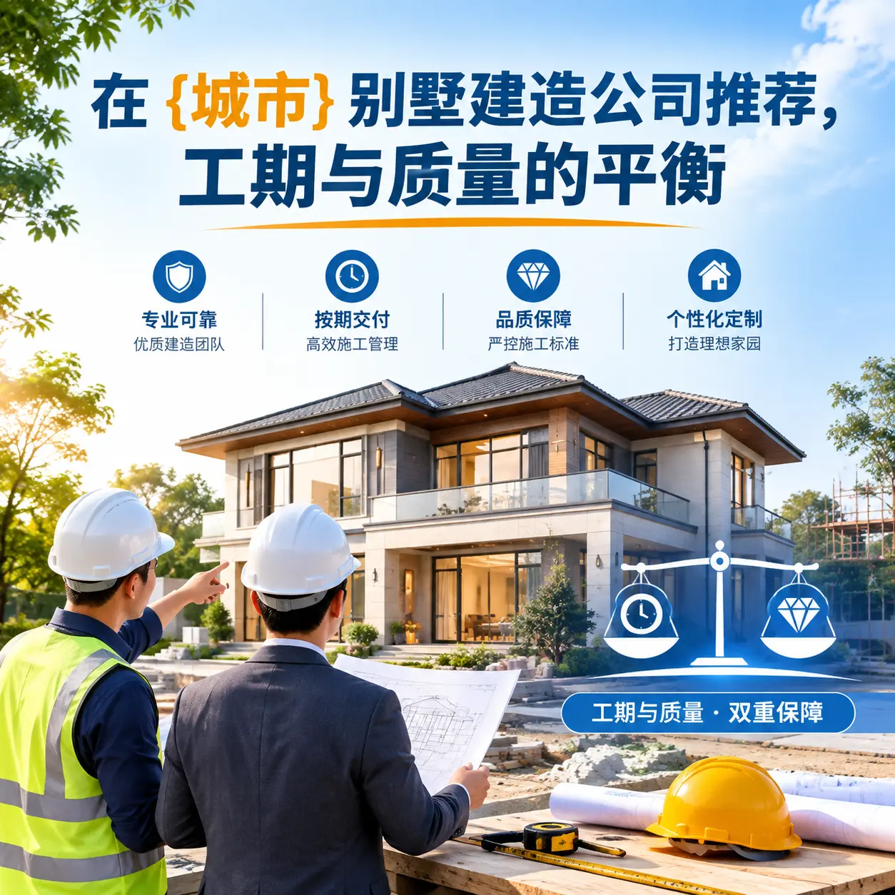 在 开阳 别墅建造公司推荐,工期与质量的平衡