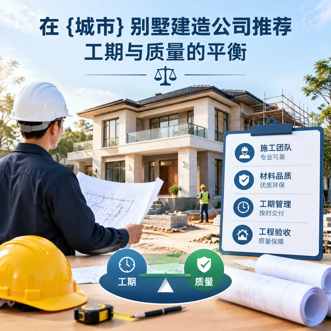 在 开阳 别墅建造公司推荐,工期与质量的平衡