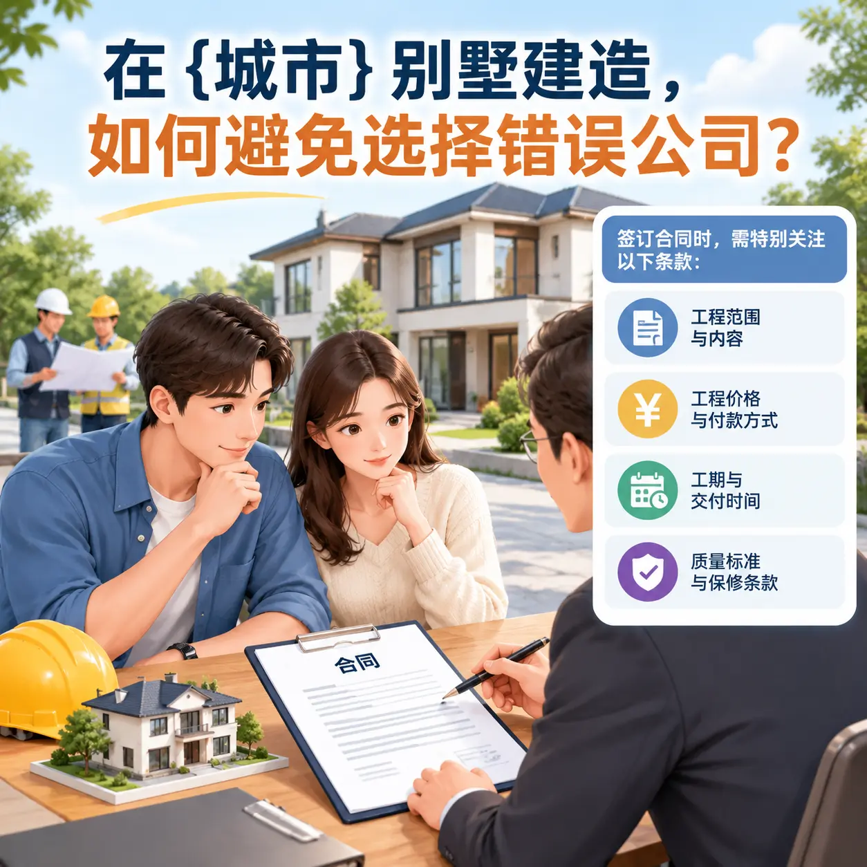 在 开阳 别墅建造,如何避免选择错误公司?