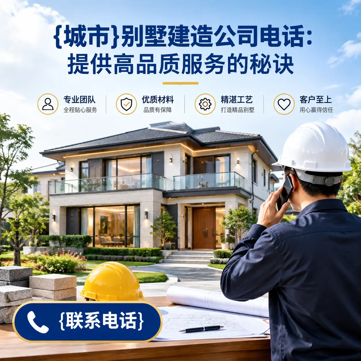 开阳别墅建造公司电话：提供高品质服务的秘诀