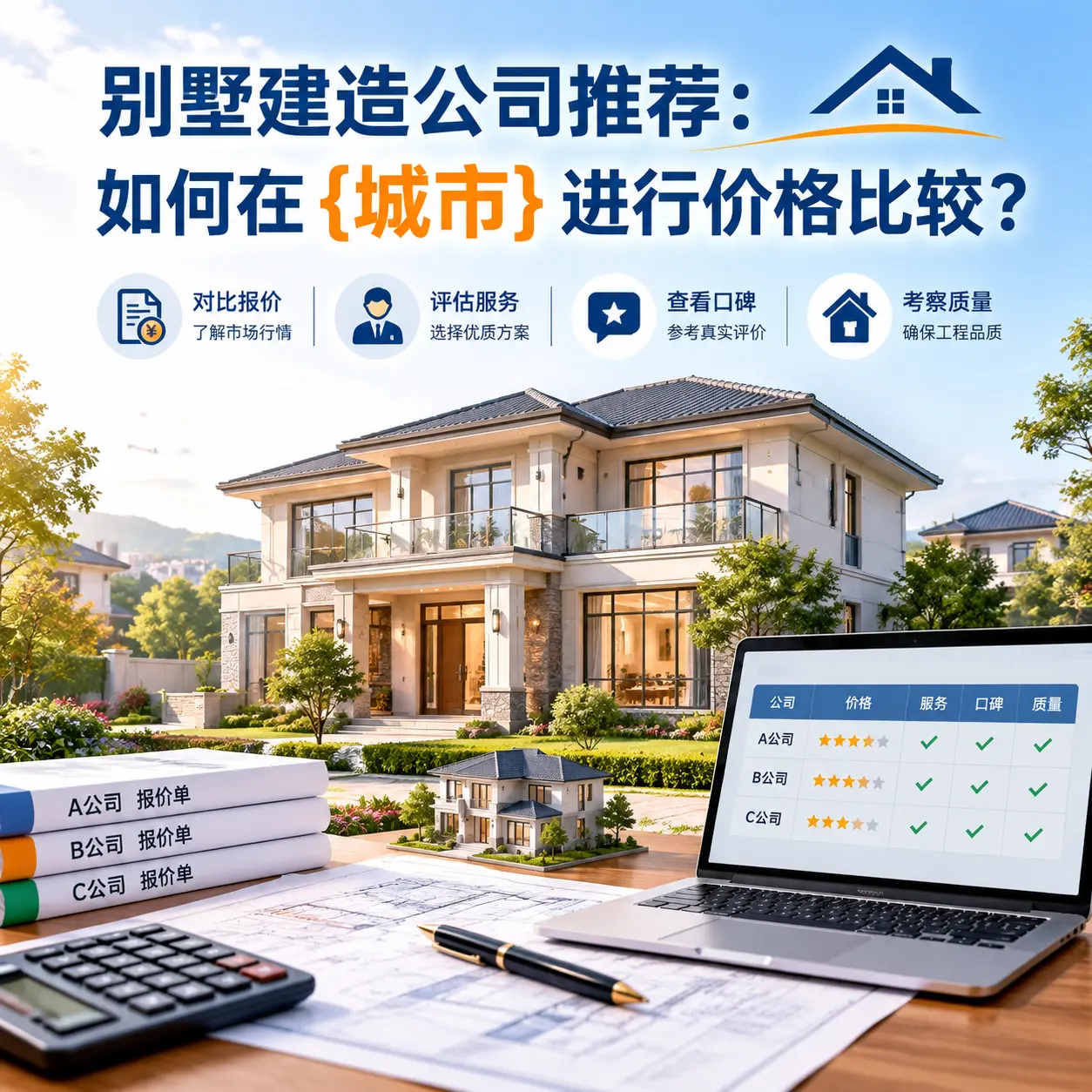 别墅建造公司推荐:如何在 开阳 进行价格比较?