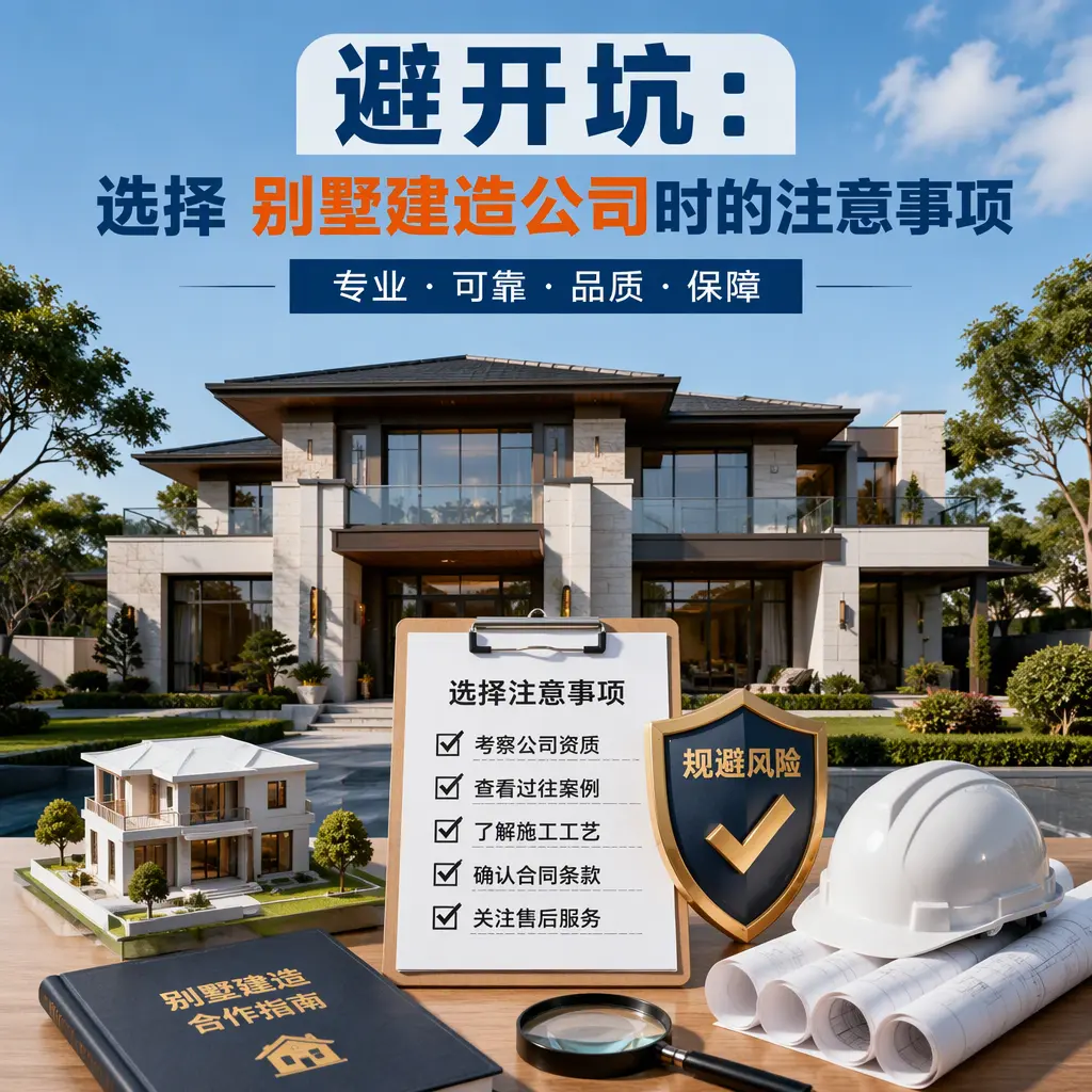 避开坑:选择 开阳 别墅建造公司时的注意事项