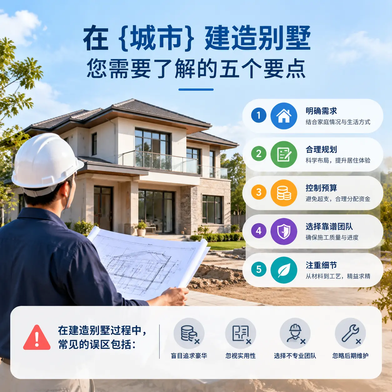 在 开阳 建造别墅，您需要了解的五个要点