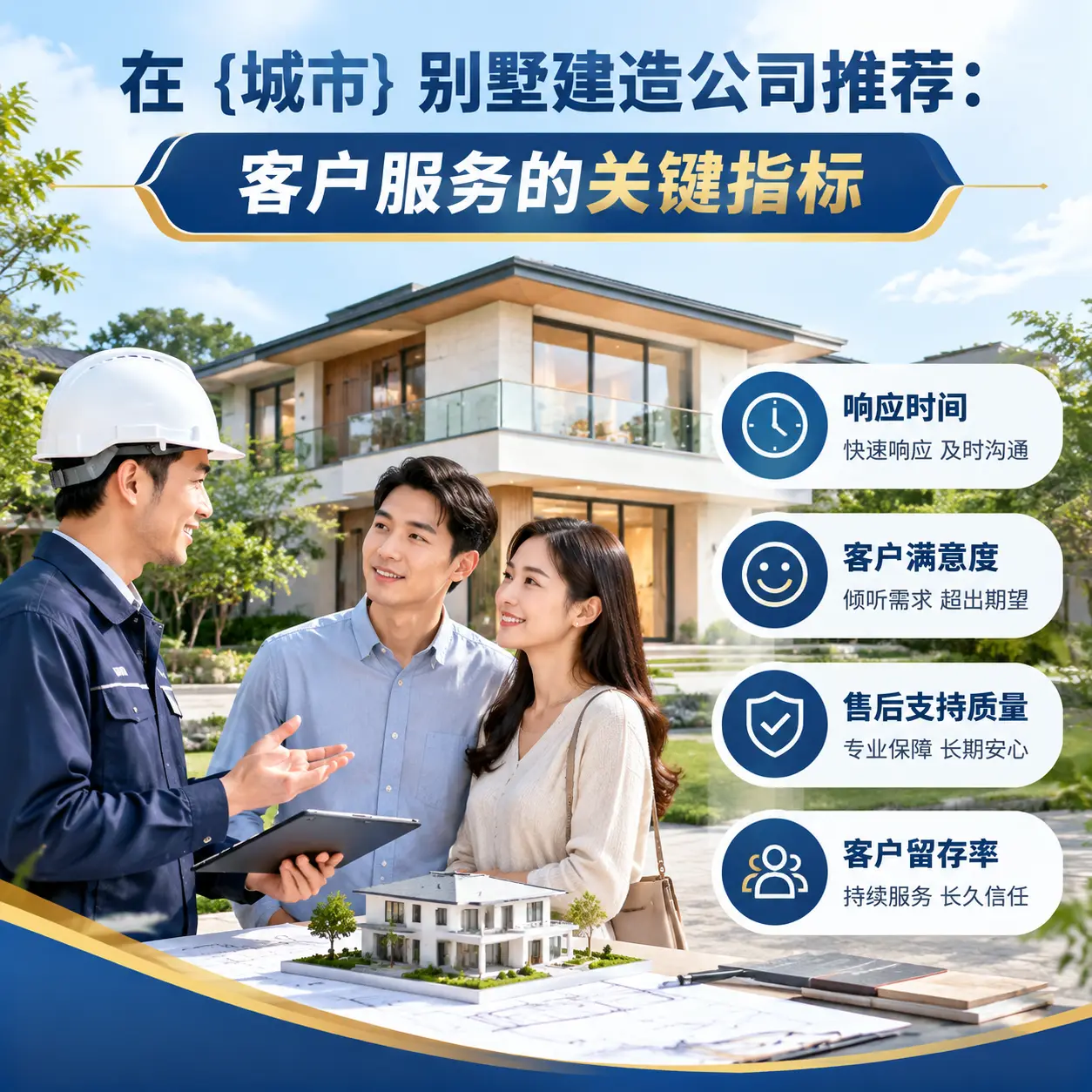 在 开阳 别墅建造公司推荐：客户服务的关键指标