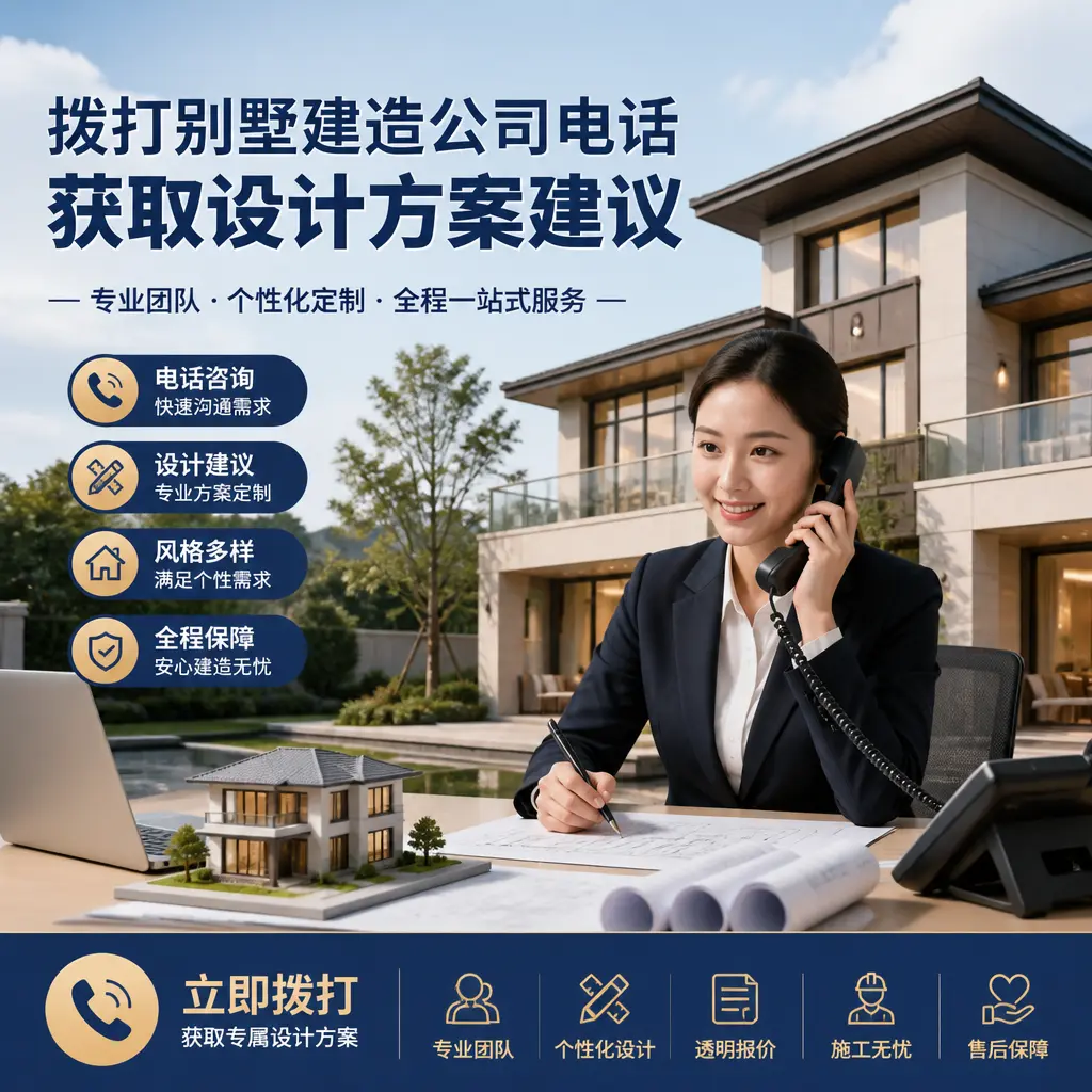拨打开阳别墅建造公司电话,获取设计方案建议