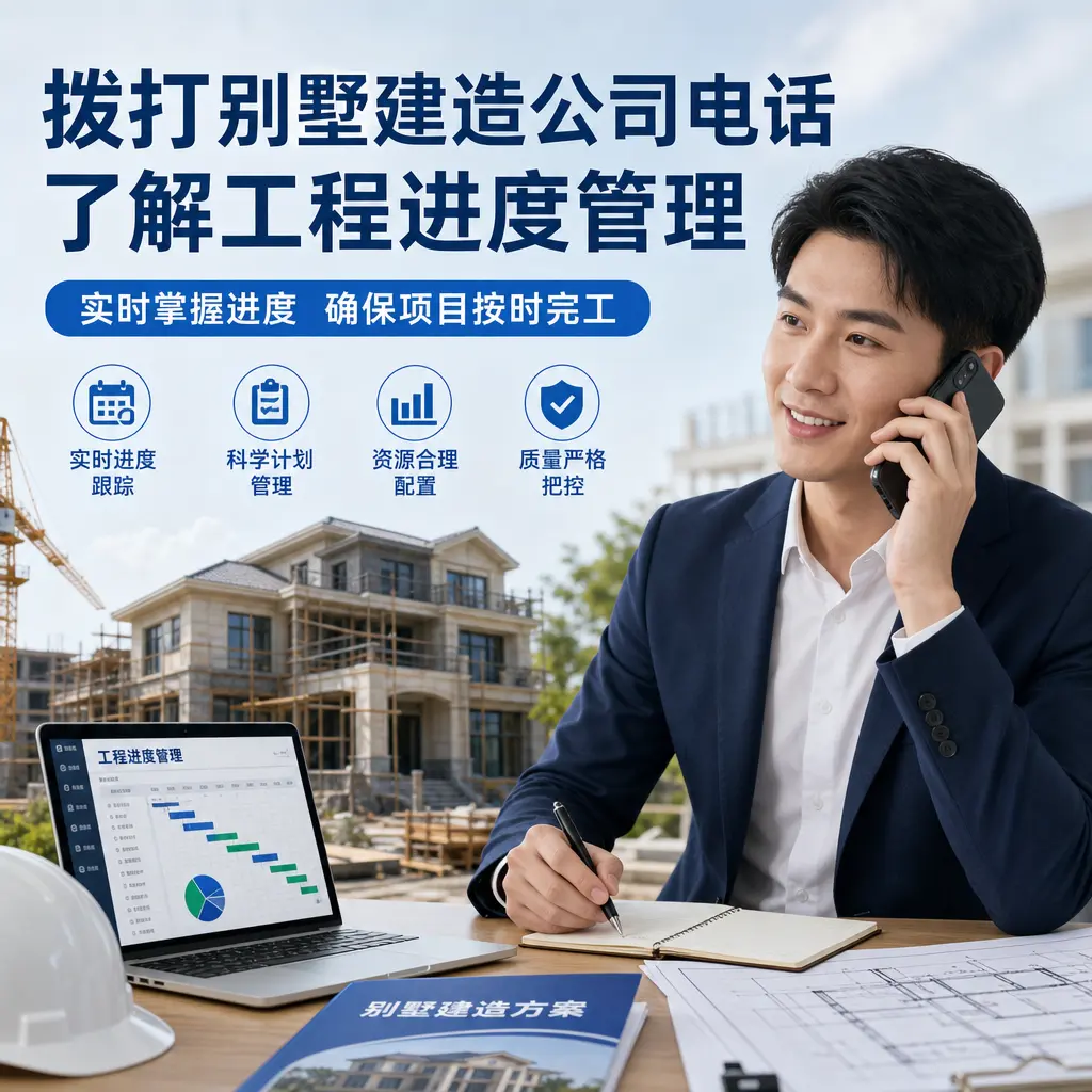 拨打开阳别墅建造公司电话,了解工程进度管理