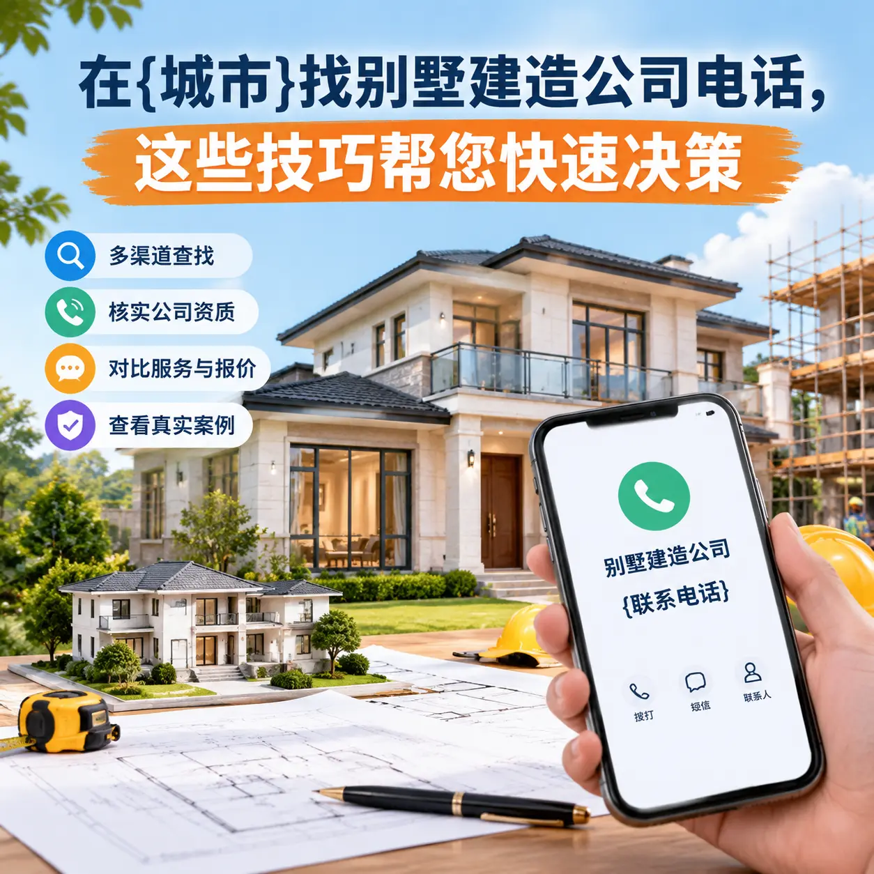 在开阳找别墅建造公司电话,这些技巧帮您快速决策