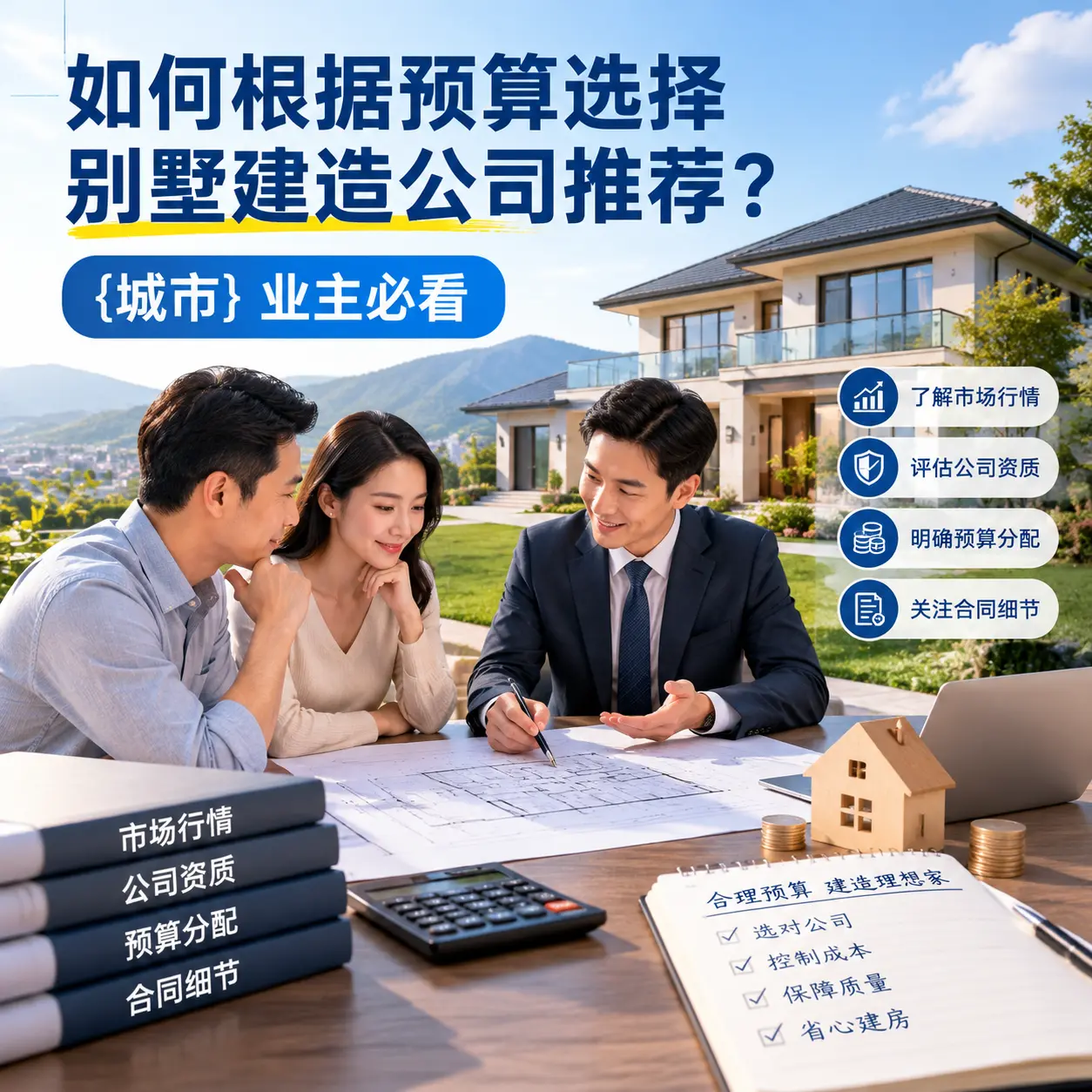 如何根据预算选择别墅建造公司推荐? 开阳 业主必看